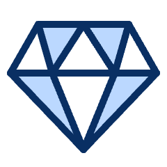 Diamond Icon from Cyber Duotone Set