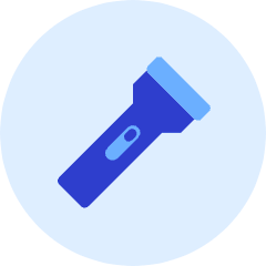 Flashlight Icon from Kameleon Duo Set