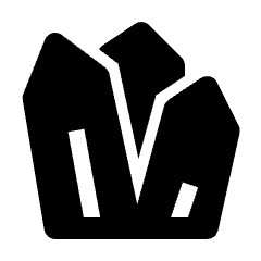 Object Crystal Icon from Nova Solid Set