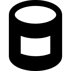 Object Cylinder Icon from Nova Solid Set