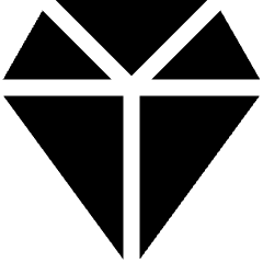 Object Diamond Icon from Nova Solid Set