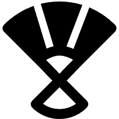 Object Folded Fan Icon from Nova Solid Set