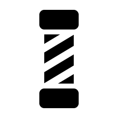 Object Hair Salon Whirling Icon from Nova Solid Set