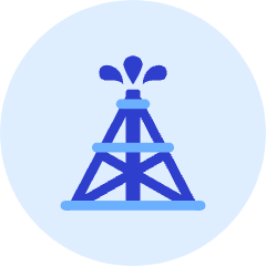 Oil Rig Icon from Kameleon Duo Set