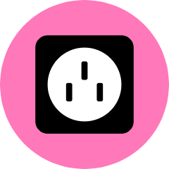 Plug Icon from Kameleon Pop Set