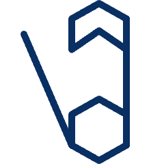 Safety Pin Icon from Cyber Line Set