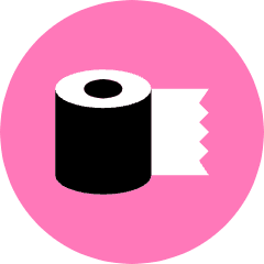 Toilet Paper Icon from Kameleon Pop Set
