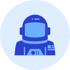 Astronaut Icon from Kameleon Duo Set