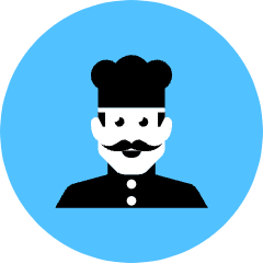 Chef 1 Icon from Kameleon Pop Set