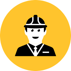 Construction Worker 1 Icon from Kameleon Pop Set