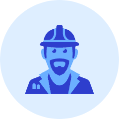 Construction Worker 2 Icon from Kameleon Duo Set