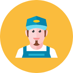 Handyman Icon from Kameleon Colors Set