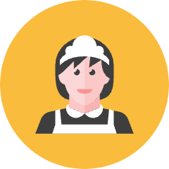 Maid Icon from Kameleon Colors Set