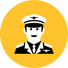 Pilot 1 Icon from Kameleon Pop Set