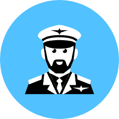 Pilot 2 Icon from Kameleon Pop Set