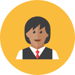 Waitress 2 Icon from Kameleon Colors Set