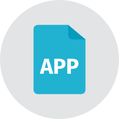 App File Icon from Kameleon Colors Set