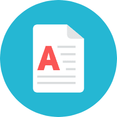 Article File Icon from Kameleon Colors Set