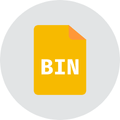 Bin File Icon from Kameleon Colors Set