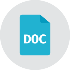 Doc File Icon from Kameleon Colors Set