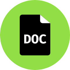 Doc File Icon from Kameleon Pop Set