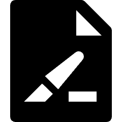 File Art Craft Blueprint Icon from Nova Solid Set