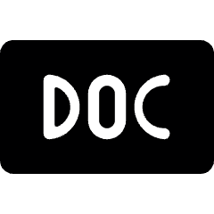 File Doc Icon from Ultimate Bold Set