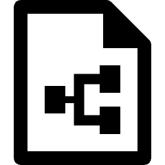 File Hierarchy Icon from Nova Line Icons Set