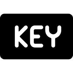 File Key Icon from Ultimate Bold Set