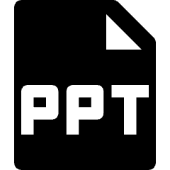 File Power Point Ppt Icon from Nova Solid Set