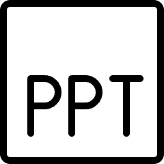 File Ppt 1 Icon from Ultimate Light Set