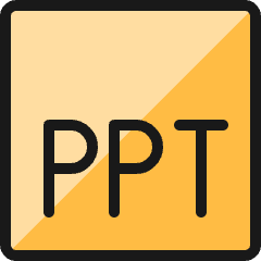 File Ppt 1 Icon from Ultimate Colors Set