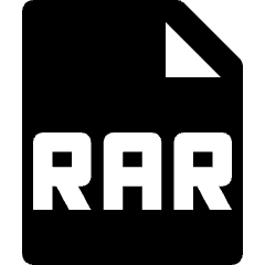 File Rar Icon from Nova Solid Set
