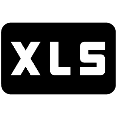 File Xls 1 Icon from Nova Solid Set