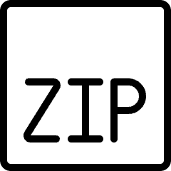 File Zip 1 Icon from Ultimate Light Set