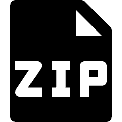 File Zip Icon from Nova Solid Set