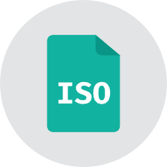 Iso File Icon from Kameleon Colors Set