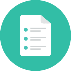 List File Icon from Kameleon Colors Set