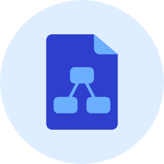 Mindmap File Icon from Kameleon Duo Set