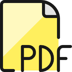 Office File Pdf 1 Icon from Ultimate Colors Set