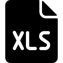 Office File Xls Icon from Ultimate Bold Set
