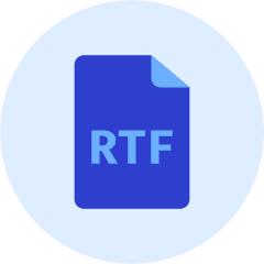 Rtf File Icon from Kameleon Duo Set