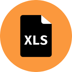 Xls File Icon from Kameleon Pop Set