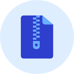 Zip File Icon from Kameleon Duo Set