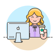 Boss Sit 1 2 Illustration from UX Colors Set