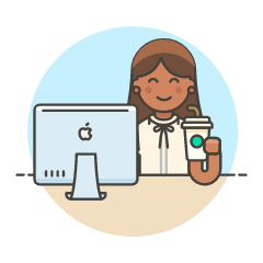 Boss Sit 1 4 Illustration from UX Colors Set