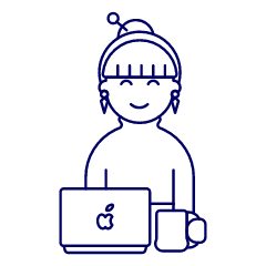 Employee Sit 4 4 Illustration from UX Line Set