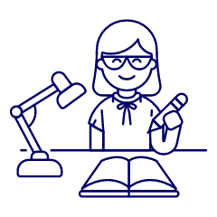 Work Night 4 Illustration from UX Line Set