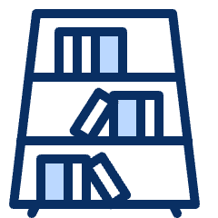 Book Shelf Icon from Cyber Duotone Set
