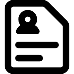 Business User Curriculum Icon from Core Remix Set